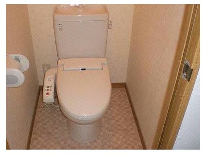 熊本市北区弓削６丁目のアパートのトイレ