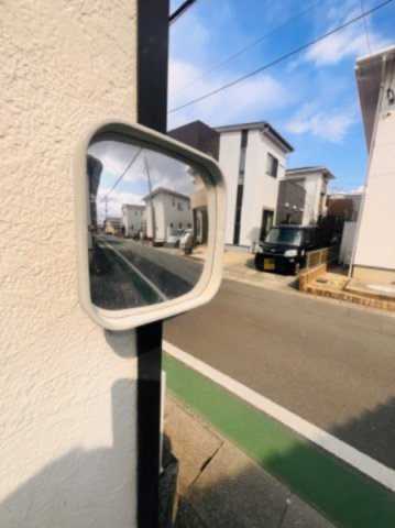 コーポ杉町の設備|ミラーで見やすくなっています＾＾