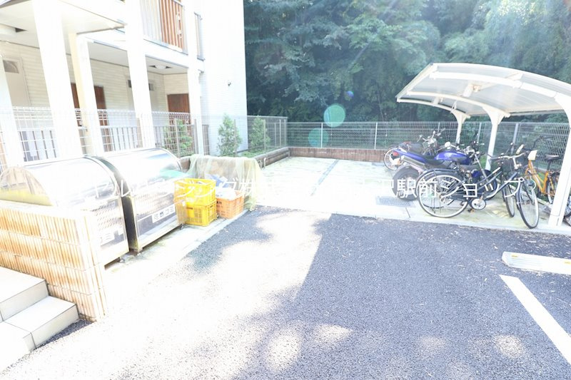 屋根付駐輪場♪