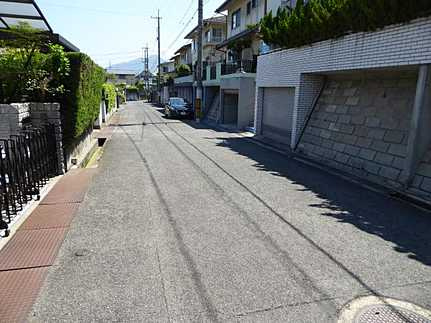 広島市東区福田7丁目　中古一戸建ての前面道路含む現地写真|前面道路含む現地写真です