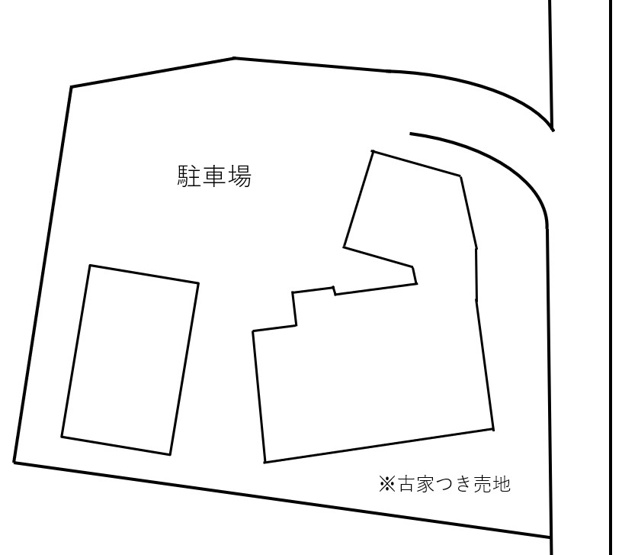  | 香取市香取　古家付売地