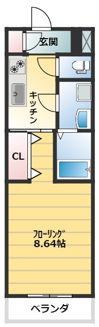 シャ・ノアール桜木町の間取り