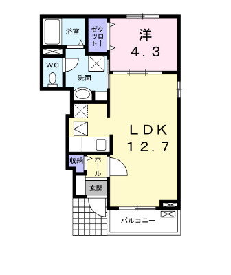 【間取り】 | エトワール(田井中)