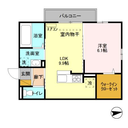 Always Friendly 学園南の間取り