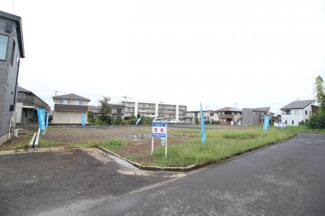 【外観】 | 川越市天沼新田　建築条件なし売地　東武東上線『鶴ヶ島駅』徒歩8分　【名細小学区】