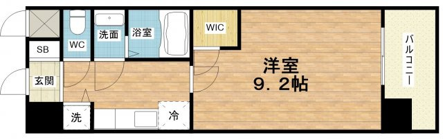 【間取り】 | アーデンタワー靭公園