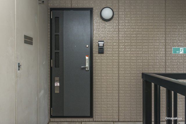 グランコスモ竹内のエントランス