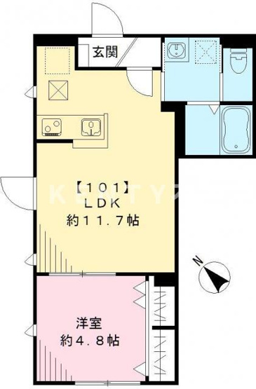 【間取り】 | ビオス中央