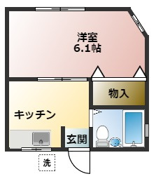 【間取り】 | ジュネス麻衣