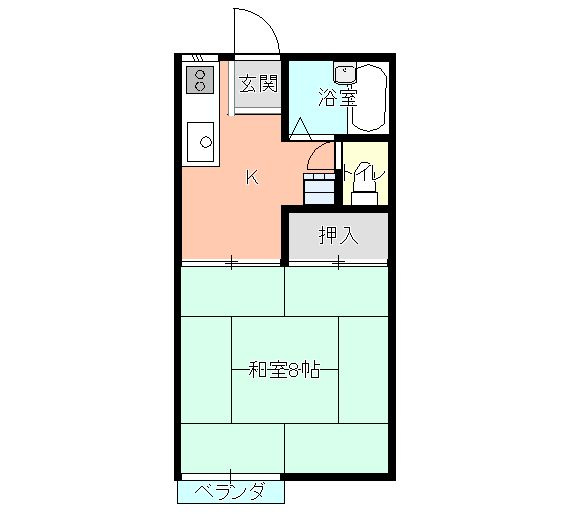 【間取り】 | サンハイツウスイ