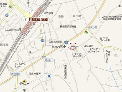 【地図】 | サンハイツウスイ
