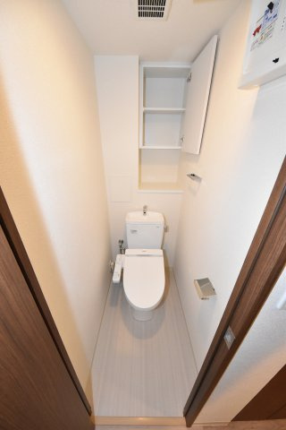 プレサンス阿波座駅前のトイレ