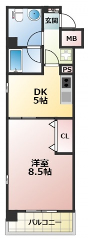 W.O.B　HANATENの間取り