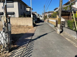 【前面道路含む現地写真】