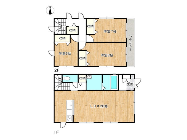 【間取り】 | 姫路市香寺町土師／中古戸建