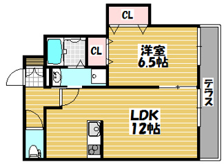 【間取り】 | プランドールS棟
