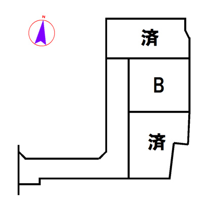 【区画図】 | 西脇市小坂町B号地