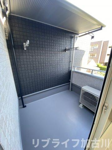 amuse東加古川駅前のバルコニー