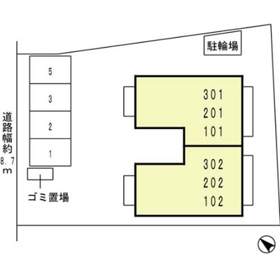 【区画図】 | メゾン高津