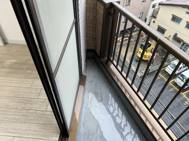 クレストヒルズ新小岩駅前のバルコニー