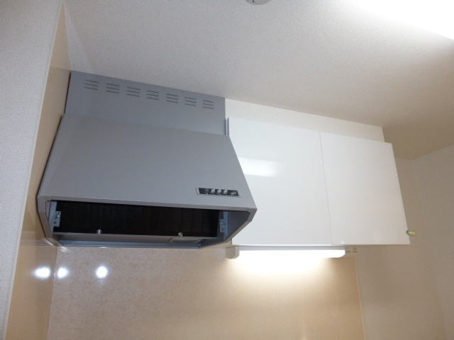 クレール壱番館のキッチン|キッチン上収納