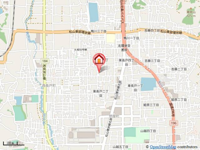 【地図】 | プランドール安岡Ⅳ