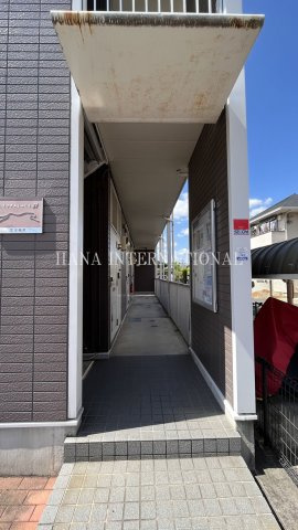 富士見町のエントランス