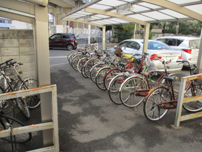 【その他共用部分】 | グランマルシェ | 駐輪場です