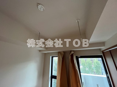 【設備】 | カールスルーエ吉祥寺 | 室内洗濯物干し