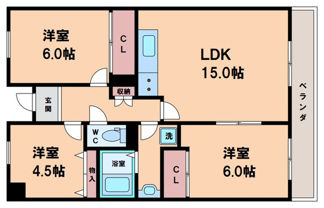 【間取り】 | せせらぎ