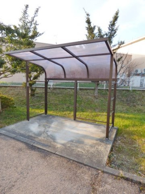 【その他共用部分】 | サンガーデンＫＯＢＡＹＡＳＨＩ　Ｂ棟 | 屋根付き駐輪場あり！