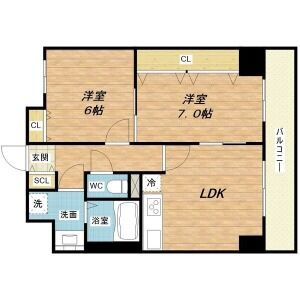 【間取り】 | グランデュール林寺
