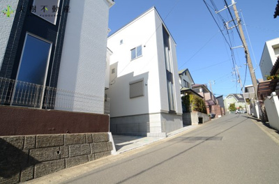 【前面道路含む現地写真】 | 海老名市国分寺台1丁目　新築戸建て　全２棟　【仲介手数料無料】 | 【仲介手数料無料でご紹介可能です】大樹不動産