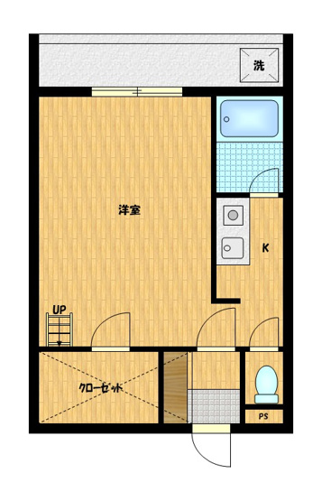 【間取り】 | セザンヌ西高師