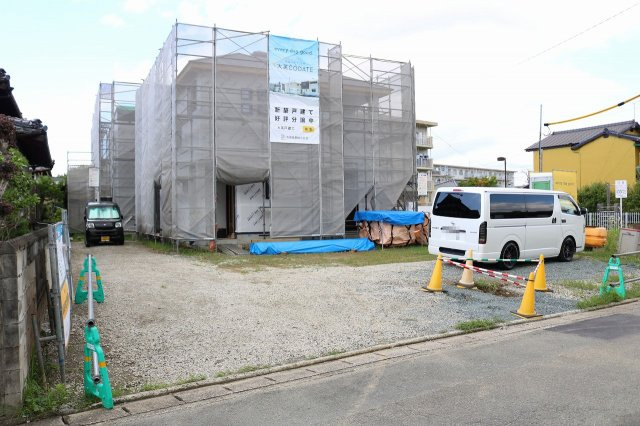 新築住宅)サンコート馬場4号地の外観