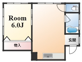 天野マンションの間取り