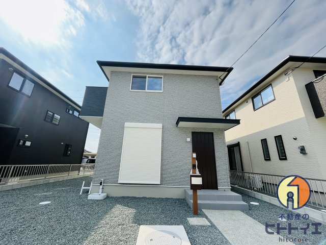 新築住宅)サンコート八女市本村9号棟の外観