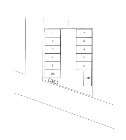 城西町三丁目パーキングの間取り