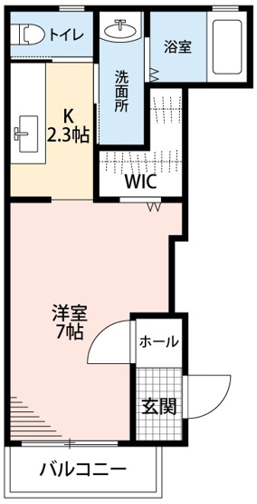 【間取り】 | ＭＣ　Ｖｉｌｌａｇｅ(エムシービラージュ)Ｂ棟