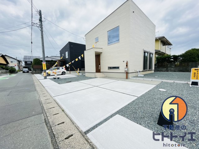 新築住宅)the park八女市本村7号棟の駐車場