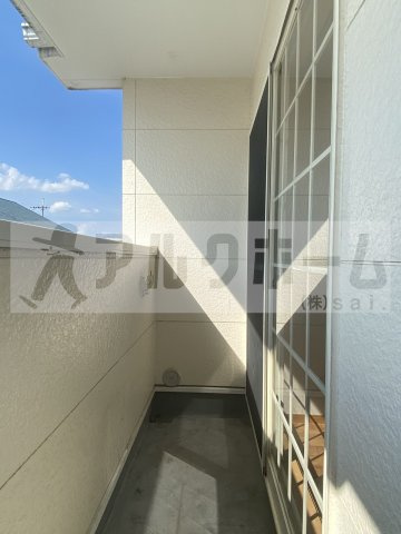 ツインコートいたくらのバルコニー