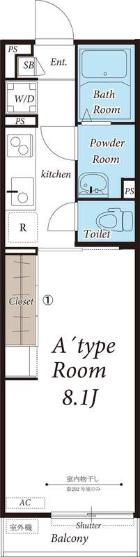 リブリ・ハナミズキ大船2ndの間取り