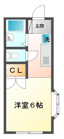 【間取り】 | サンコート板宿 | サンコート板宿