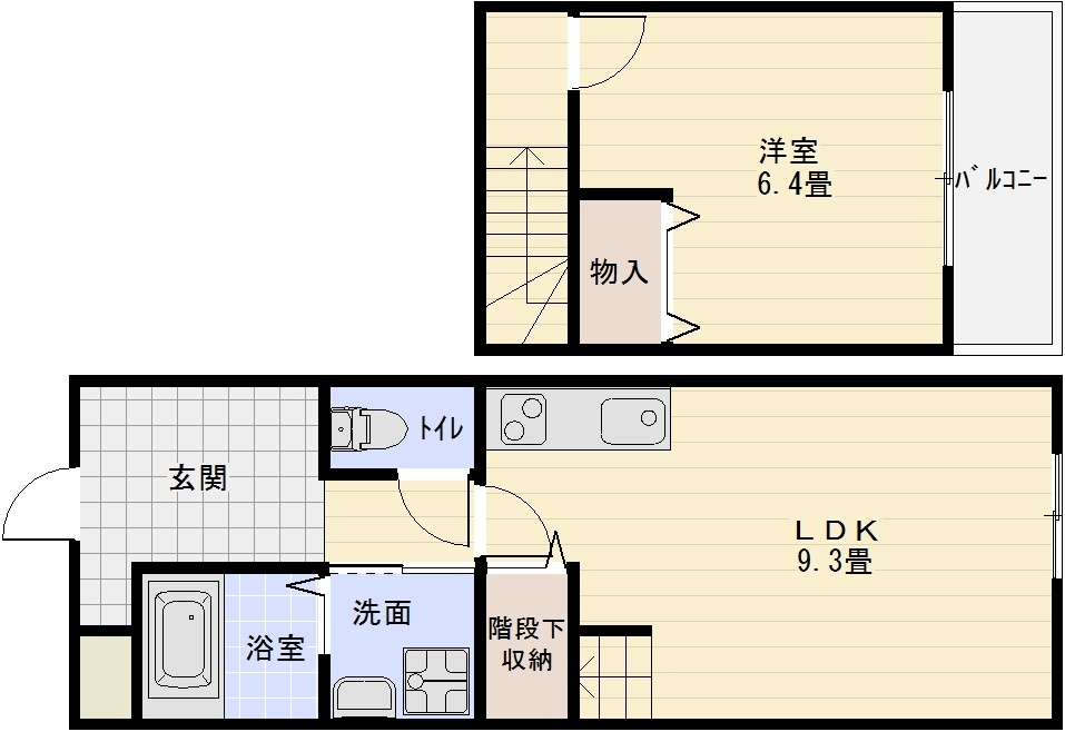 アクイラの間取り