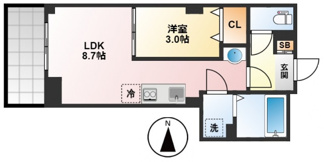 【間取り】 | ルース国立Ⅰ