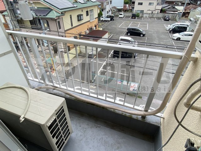 本町ホームズのバルコニー