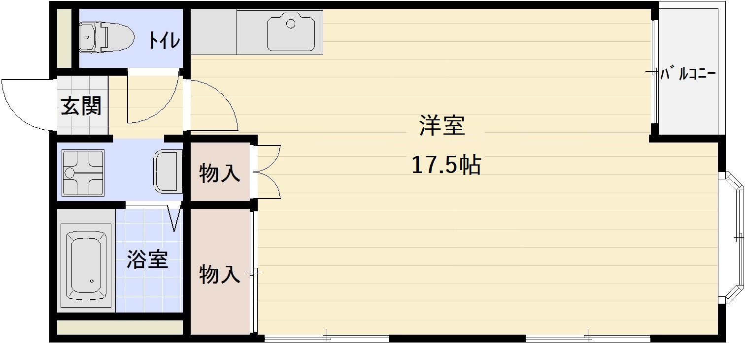 本町ホームズの間取り