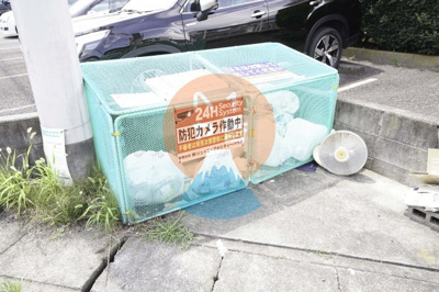 【その他共用部分】 | リブェールハイツB | ゴミ置場です