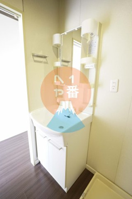 【独立洗面台】 | リブェールハイツB | 独立洗面台付き　※参考写真です