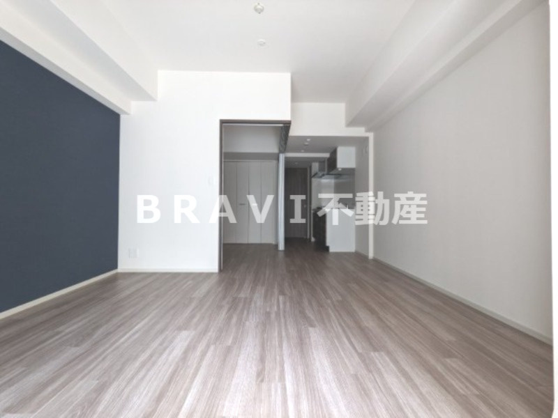 Dimus北浜（ディームスキタハマ）　BRAVI不動産の居間・リビング